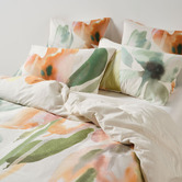 Linen House Emery Cotton Sateen Quilt Cover Set
