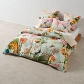 Linen House Elara Cotton Sateen Quilt Cover Set