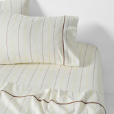 Linen House Stripe Kiera Cotton Sateen Sheet Set