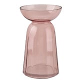Linen House Rose Marguerite Glass Vase