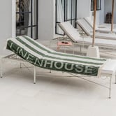 Linen House Logo 550GSM Cotton Velour Beach Towel