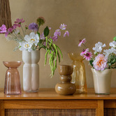 Linen House Flauto Glass Vase