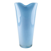 Linen House Sky Lila Glass Vase
