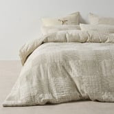 Linen House Adeline Cotton Jacquard Quilt Cover Set