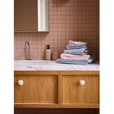Linen House Reed Cotton Terry Bathroom Towels