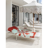 Linen House Hibiscus Dream Cotton Beach Towel