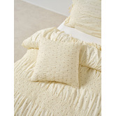 Linen House Nina Spot Cotton Voile Cushion