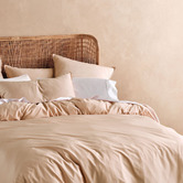 Linen House Haven Bamboo &amp; Cotton Sateen Quilt Cover Set