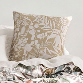 Linen House Vanilla Willamine Cotton European Pillowcase