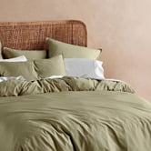 Linen House Haven Bamboo &amp; Cotton Sateen Quilt Cover Set