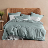 Linen House Haven Bamboo &amp; Cotton Sateen Quilt Cover Set