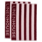 Linen House Stripe Cotton Terry Tea Towels