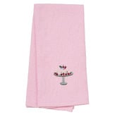 Linen House Embroidered Pavlova Cotton Waffle Tea Towels