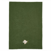 Linen House Embroidered Dove Cotton Waffle Tea Towels
