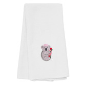 Linen House Embroidered Koala Cotton Waffle Tea Towels