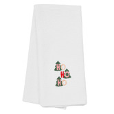 Linen House Embroidered Ho Ho Ho Cotton Waffle Tea Towels