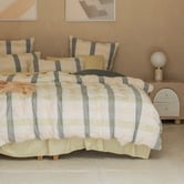Linen House Malo Cotton Seersucker Quilt Cover Set