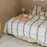 Linen House Malo Cotton Seersucker Quilt Cover Set