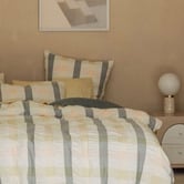 Linen House Malo Cotton Seersucker European Pillowcase