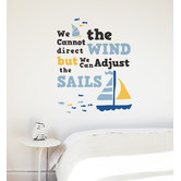 Bambino Decals Adjust The Sails Wall Decal