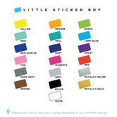Bambino Decals Sparkles Set Of 6 Wall Decal