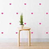 Bambino Decals Mini Love Hearts Wall Decal