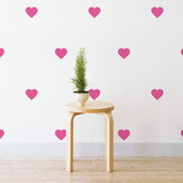 Bambino Decals Midi Love Hearts Wall Decal