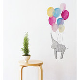 Bambino Decals Elephant On Balloon Wall Decal