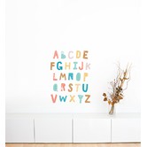 Bambino Decals Clear Cozy Cloud Alphabet Wall Sticker