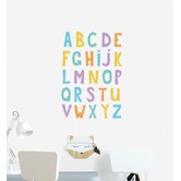 Bambino Decals Multi-Coloured Alphabet Wall Sticker