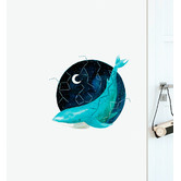 Bambino Decals Cosmic Whale Wall Decal