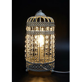 Luminea 30cm Pontoise  Wooden Tripod Table Lamp