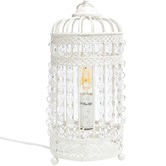 Luminea 30cm Pontoise  Wooden Tripod Table Lamp