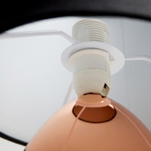 Luminea 32cm Sotteville Metal &amp; Acrylic Table Lamp