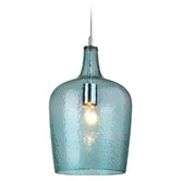 Luminea Fleury Textured Glass Pendant Light