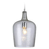 Luminea Fleury Textured Glass Pendant Light