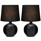 Luminea 22cm Bron Ceramic Table Lamps