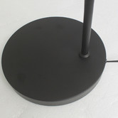Luminea Bezons Grey Metal Floor Lamp