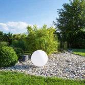 Luminea 30cm Reegan Outdoor Mood Solar &amp; DC Powered Light Ball