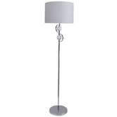 Luminea Blanker Metal Ball Floor Lamp