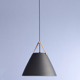 Luminea Beaune Metal Cone Pendant