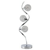 Luminea Vickie Metal Abstract Table Lamp