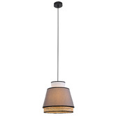 Luminea Potpie Rattan Pendant Light