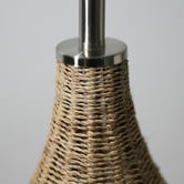 Luminea Harrell Hemp &amp; Linen Floor Lamp