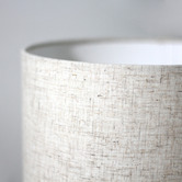 Luminea Harrell Hemp &amp; Linen Floor Lamp