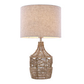 Luminea Harrell Hemp Rope Table Lamp