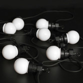 Luminea 10 Globe Festoon String Light