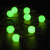 Luminea 10 Globe Festoon String Light