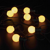 Luminea 10 Globe Festoon String Light