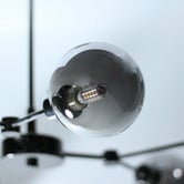 Luminea Sherry Iron &amp; Glass 6 Light Pendant